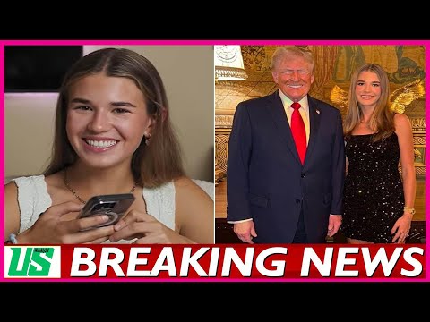 Donald Trump's granddaughter Kai Trump, 17, shares celebrity crush: 'I'm blushing