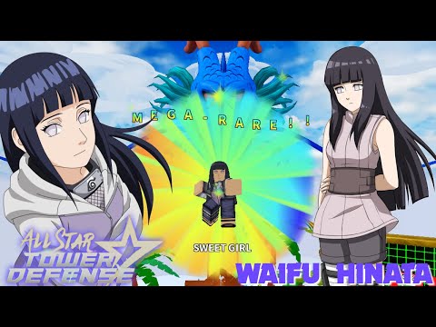 5 STAR WAIFU HINATA SHOWCASE | All Star Tower Defense