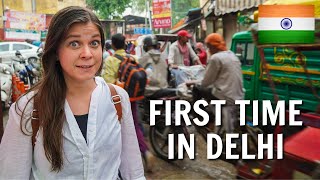 First Impressions of India - Comparing Old and New Delhi // India Travel Vlog