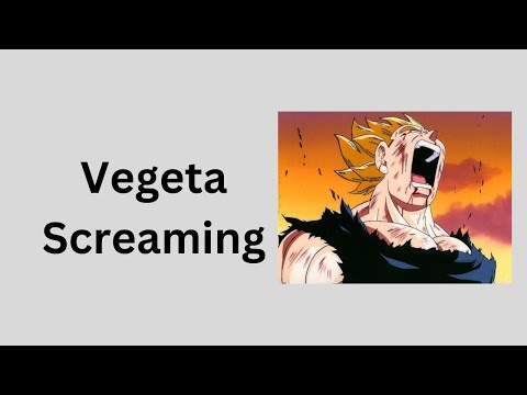 Vegeta - Screaming | Sound Effect | Dragon Ball