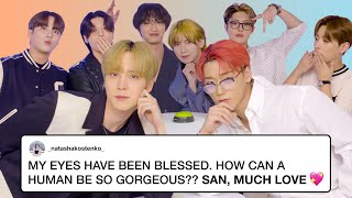 ATEEZ Competes in a Compliment Battle | Teen Vogue