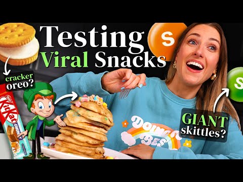 I Bought the WILDEST VIRAL SNACKS & RANKED THEM - was anything worth trying??