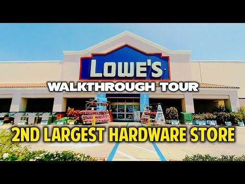 LOWE'S The 2ND LARGEST Hardware Store In The World - Walkthrough Tour