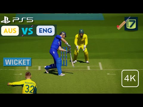 [PS5️⃣]🏏It sounded good !!!🔹🇦🇺 Aus Vs Eng🔹#Cricket 24🔹4k🔹#Gameplay🔹60FPS🔹1DAY