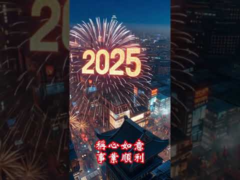 2025 新年快乐 Happy New Year