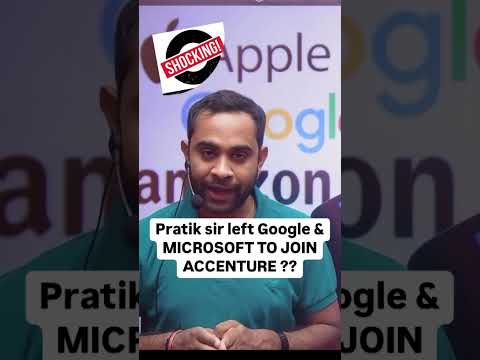 Joined Accenture & left Microsoft, Google @OnlineStudy4u