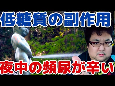 140キロデブの糖質制限ダイエット！糖質断ちで夜間頻尿に！