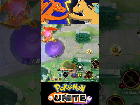 Charizard vs Dragonite Ultimate Showdown 💥|| Pokemon unite