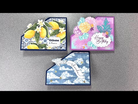 Corner Flip Fold Card - Mystery Stamping Revealed - 8-21-24