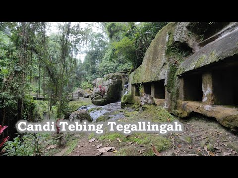 【バリ島ミステリースポット】Candi Tebing Tegallingah　岩好きにはたまらない遺跡