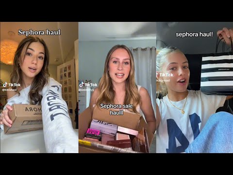 Sephora haul - TikTok compilation 🛍️😋