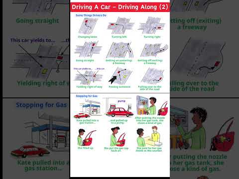 Everyday Activities: Driving A Car - Driving Along (2)