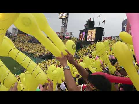 2018/05/06 阪神甲子園球場ラッキー7風船飛ばし