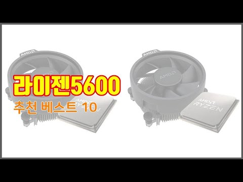 라이젠5600 추천 가격과 품질, 두 마리 토끼를 잡은 상품 10가지