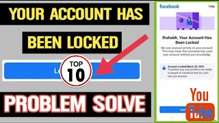 How to unlock Facebook lock account easy trick 2022