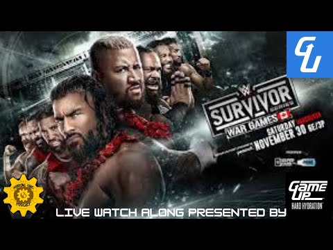 WWE Survivor Series 2024 Live Watch Along Presented by Game Up Hard Hydration