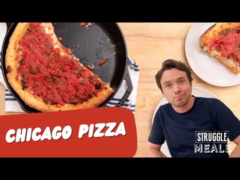 Classic Chicago Deep Dish Pizza