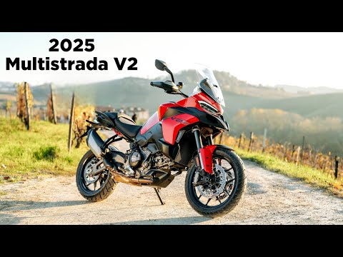 New 2025 Ducati Multistrada V2 and V2S officially revealed! Full Specs and Details!