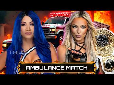 WWE 2K24 • Ambulance Match - Sasha Banks VS Liv Morgan | WWE