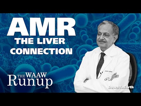 How does alcohol consumption affect your liver and how it connect with Anti-microbial resistance?