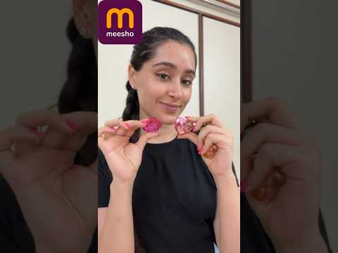 Trying under Rs. 50/- Heart Shaped Lip Glosses from Meesho !