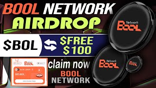 🪂Bool Network AirDrop - 💯 FREE  Comfirmed Bool Network Airdrop | Step by Step Process ✅