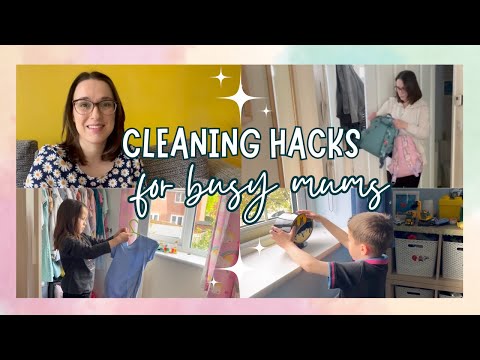 7+ CLEANING HACKS FOR BUSY MUMS  | COLLAB WITH ​⁠​⁠@AlinaGhost