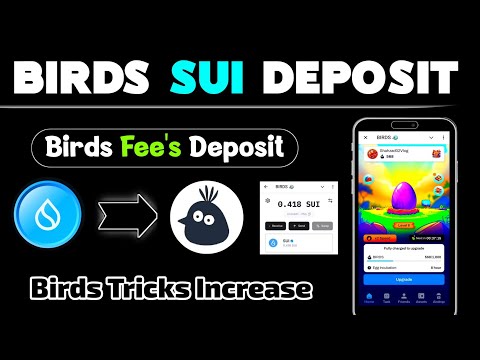 How to Birds Airdrop Sui Fee's Deposit Live ! Guide | Birds Airdrop Real Or Fake Listing Date