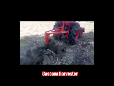 Cassava harvester