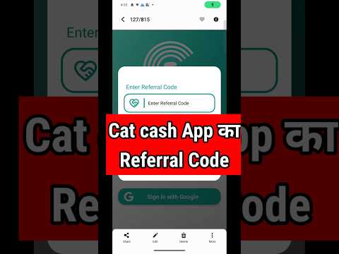 catcash referral code | cat cash app referral code | cat cash ka referral code kya hai