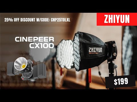 Zhiyun Cinepeer CX100 100watt COB Light