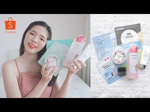 SHOPEE KOREAN BEAUTY PRODUCTS HAUL 🇰🇷💖