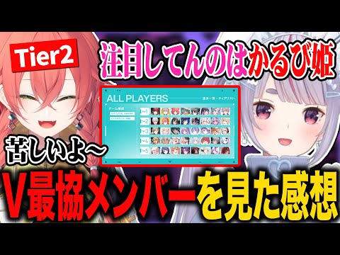 V最協VALORANTのメンバーを見た感想を語る兎咲ミミ【獅子堂あかり/ぶいすぽ/切り抜き】