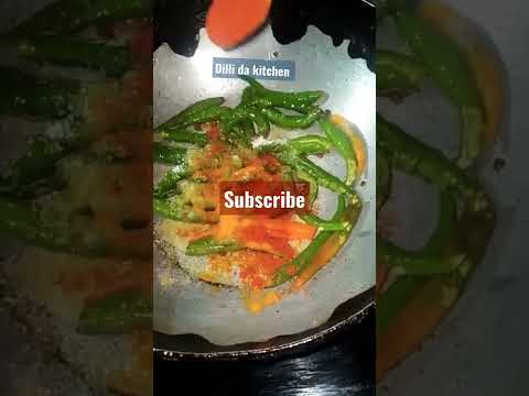 Mirchi Fry #shorts #youtubeshorts #shortsvideo #viral #viralshort #recipe #10million #dillidakitchen