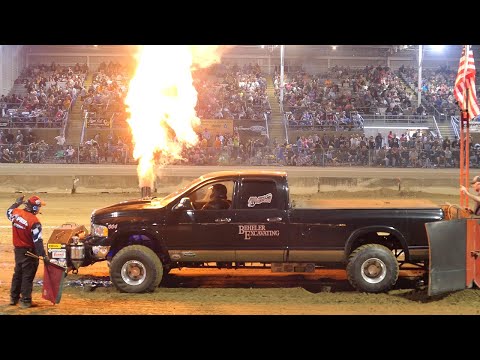 9/30/2023 Coshocton County Fair Pull Night 2 - Super Stock & Super-Modified 4wd Trucks