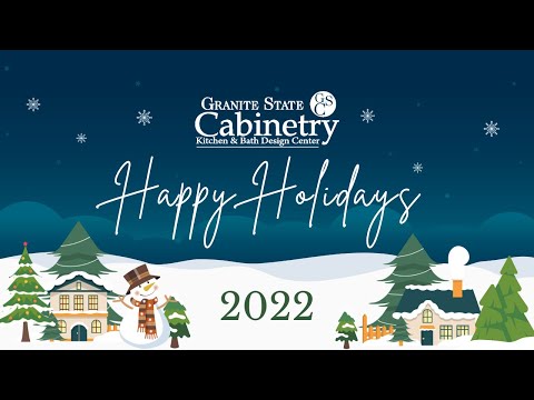 Happy Holidays from Granite State Cabinetry 2022