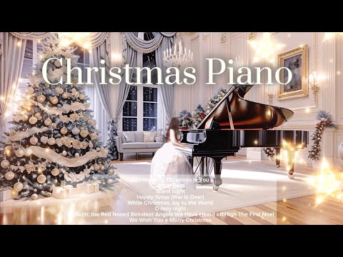 【クリスマスBGM】ホテルラウンジで聴くピアノpiano covered by eternityゆるりさピアノ　恋人たちのクリスマス　ジングルベル　ハッピークリスマス〔途中広告なし〕528Hz