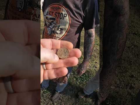 What's This SUPER COOL 1942 Coin Doing Here In The USA? #metaldetecting #oldcoins  #rarecoins