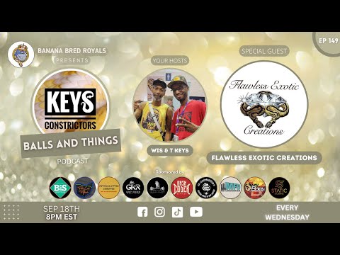 Balls and Things - Ep 149 - Flawless Exotic Creations #BallPythons #Geckos #reptiles