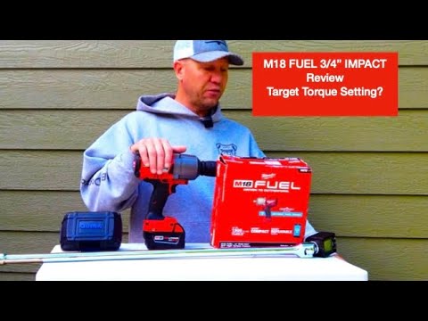 Milwaukee M18 3/4" FUEL ONE-KEY  Impact Wrench Test and Review