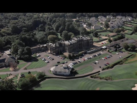 Mar Hall Hotel Scotland | From the Sky | 4K