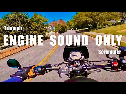 Exploring BUCKHEAD & SANDY SPRINGS, GA | Triumph Street Scrambler 900 [Raw Onboard-ASMR-4k]