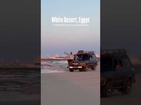 被Lonely Planet評選為🇪🇬最佳旅遊地點—白沙漠🏜️ #WhiteDesert #LonelyPlanet #DesertAdventures #Sahara #Egypt