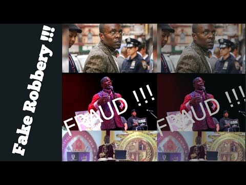 Clout Chasing NY Bishop, Fake in Church Robbery ?