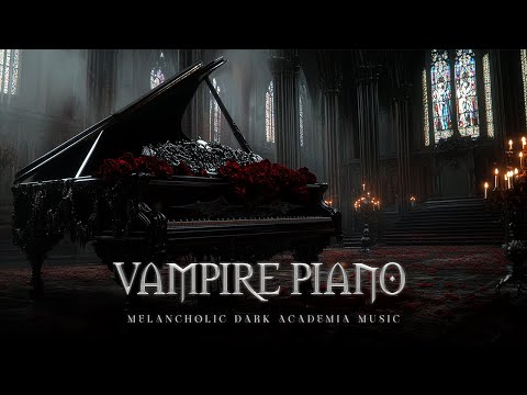 Ethereal Shadows | Melancholic Dark Academia Piano & Violin Music for Vampire Souls