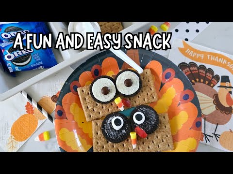 No Bake Kids Snacks | Thanksgiving Treats | Easy Recipes | Cooking with Children | CACFP | Daycare