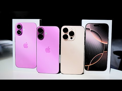 iPhone 16 & 16 Pro - Unboxing