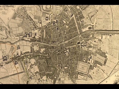 Dublin Ireland History and Cartography (1797)