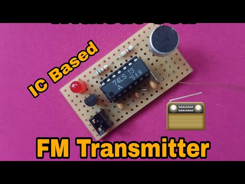 How To Make A FM Transmitter|| With IC|| Without Coil|| Spy Recorder|| By Technical Tushar.