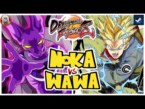 DBFZ Wawa vs Noka  (GogetaSS4, Vegito, Trunks) vs (Black, GokuUI, Beerus)